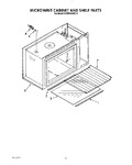 Diagram for 06 - Microwave Cabinet And Shelf