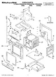 Diagram for 01 - Oven Parts