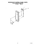 Diagram for 12 - Microwave Control Panel