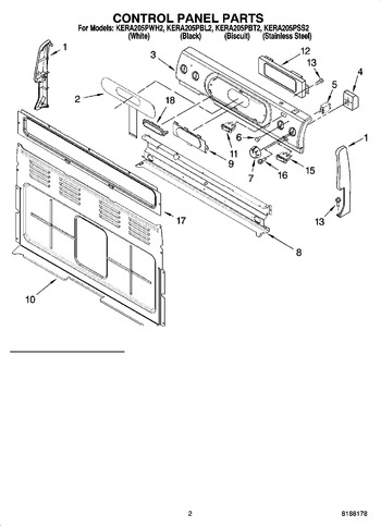 Diagram for KERA205PSS2