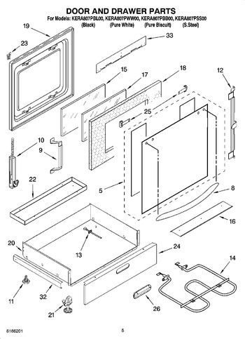 Diagram for KERA807PWW00