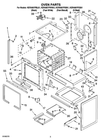 Diagram for KERA807PBL01