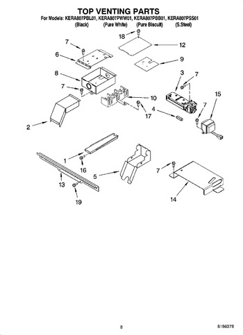 Diagram for KERA807PBL01