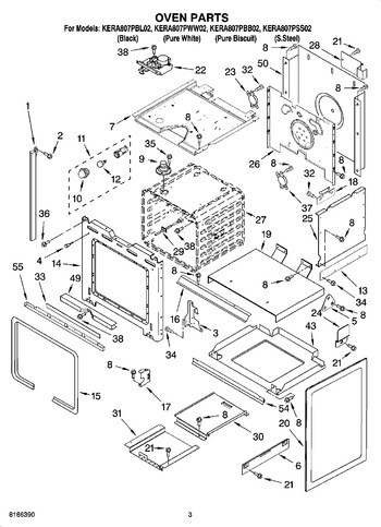 Diagram for KERA807PBL02