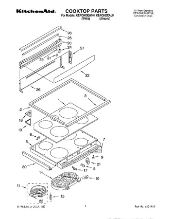 Diagram for KERC600EWH0