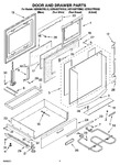 Diagram for 04 - Door And Drawer Parts