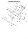 Diagram for 02 - Control Panel Parts