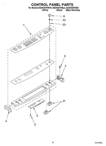 Diagram for KESH307HWH5