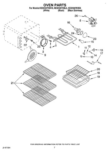 Diagram for KESH307HWH5