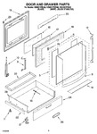 Diagram for 04 - Door And Drawer Parts