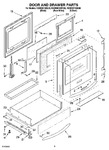 Diagram for 04 - Door And Drawer Parts