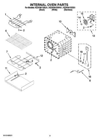 Diagram for KESK901SBL01