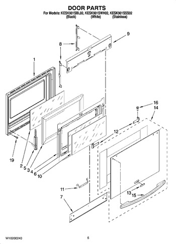 Diagram for KESK901SWH02