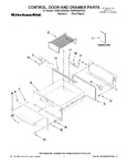 Diagram for 01 - Control, Door And Drawer Parts