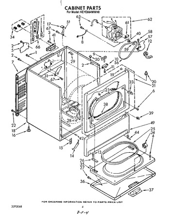 Diagram for KEYE664WHT0