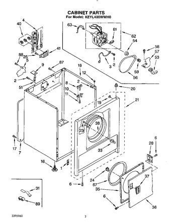 Diagram for KEYL400WWH0