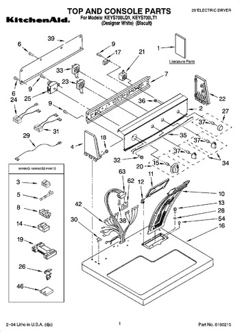 Diagram for KEYS700LQ1