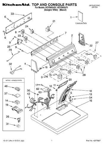 Diagram for KEYS850JT1