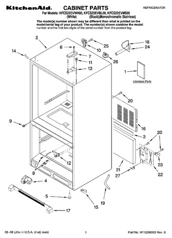 Diagram for KFCS22EVBL00