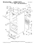 Diagram for 01 - Cabinet Parts