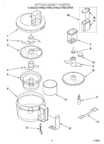 KitchenAid 4176267 Work Bowl, 11 Cups