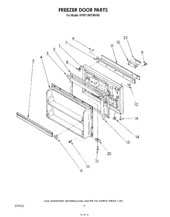 Diagram for KFRF19MTTO00