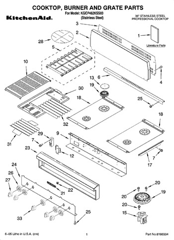 Diagram for KGCP462KSS03