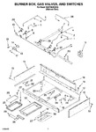 Diagram for 02 - Burner Box, Gas Valves, And Switches, Optional Parts