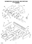 Diagram for 02 - Burner Box, Gas Valves, And Switches, Optional Parts