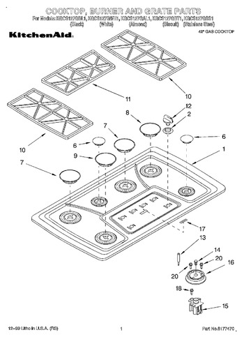 Diagram for KGCS127GAL1