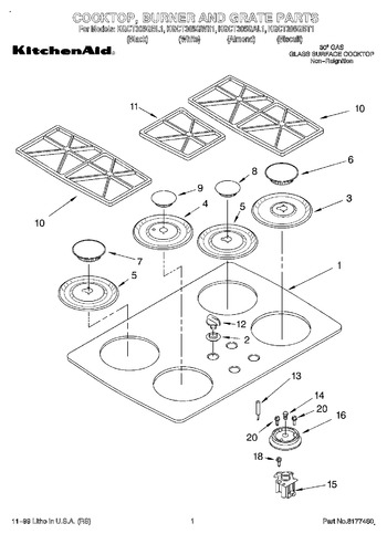 Diagram for KGCT305GWH1