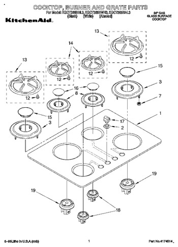 Diagram for KGCT365BAL3