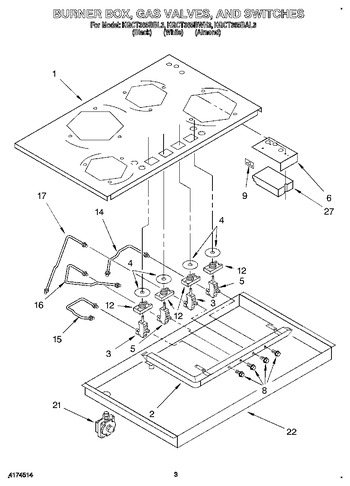 Diagram for KGCT365BAL3