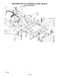 Diagram for 02 - Washer/dryer Control Panel