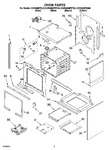 Diagram for 03 - Oven Parts