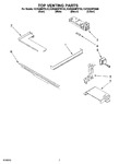 Diagram for 05 - Top Venting Parts