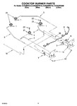 Diagram for 07 - Cooktop Burner Parts