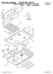 Diagram for 01 - Cooktop Parts