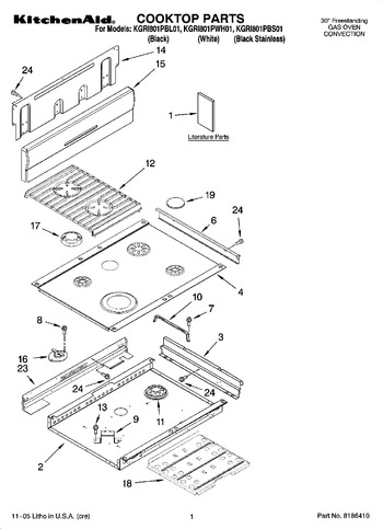 Diagram for KGRI801PWH01