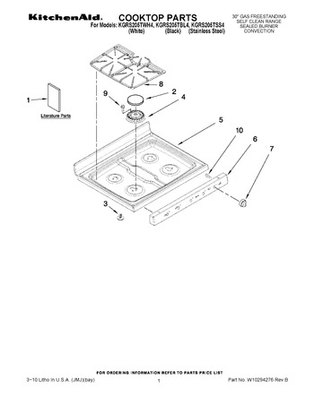 Diagram for KGRS205TBL4