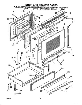 Diagram for KGRT507GBS0