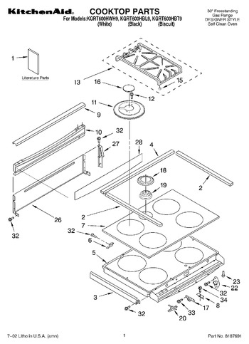 Diagram for KGRT600HWH9