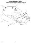 Diagram for 06 - Cooktop Burner Parts