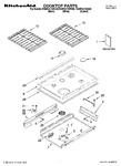 Diagram for 01 - Cooktop Parts