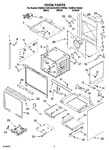 Diagram for 02 - Oven Parts