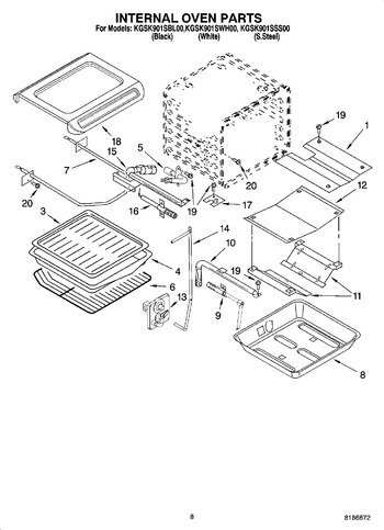 Diagram for KGSK901SWH00