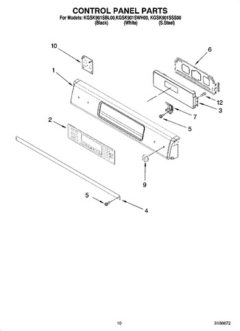 Diagram for KGSK901SWH00