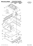 Diagram for 01 - Cooktop, Literature