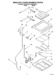 Diagram for 04 - Broiler And Oven Burner