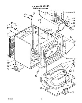 Diagram for KGYE660WAL1